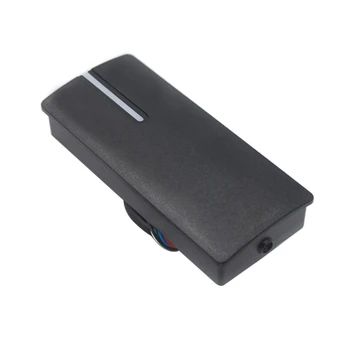 1 комплект RFID 125 кГц Черный считыватель ID-карт для контроля доступа Wiegand
