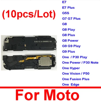 10 шт./лот Громкоговоритель Для Moto E7 G7 G8 G9 Plus Play Power Edge One Fusion Plus Hyper Vision P30 Note P50 Динамик С Зуммером Звонка