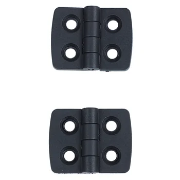 10 шт. усиленные дверные петли из черного пластика 40 мм x 30 мм
