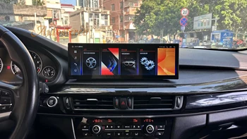14,9 Дюймов ID8 Android 13 Для BMW X6 X5 Серии F15 F16 2014-2019 Автомобильный Мультимедийный Плеер GPS Навигация Авторадио Головное Устройство Carplay