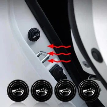 2/4 шт. Автомобильные наклейки, Звуконепроницаемая накладка на дверь автомобиля, Амортизирующая прокладка для Suzuki Grand Swift Jimny Vitara Baleno SX4 Alto