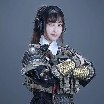 2023 НОВЫЙ TRN Черно-серый в индустриальном китайском стиле Tactics Наплечная броневая сумка Armor Без жилета Arm Guard