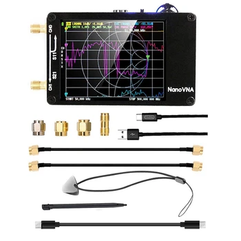 2023 Новый анализатор векторной сетевой антенны Nanovna-H 10 кГц-1,5 ГГц, тестер спектра MF HF VHF UHF