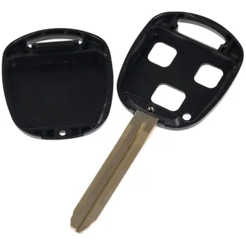 3 Кнопки Smart Car Keyless Entry Remote Key Shell Cover Для Toyota Camry Land Cruiser FJ Cruiser Uncut Blade Автозапчасти