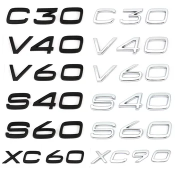 3D AWD T3 T5 T6 T8 Логотип Эмблема Значок Наклейка Автомобильная Наклейка для Volvo C30 V40 V60 S40 S60 XC60 XC90 XC40 S80 S90 S80L S60L Крепление Автомобиля
