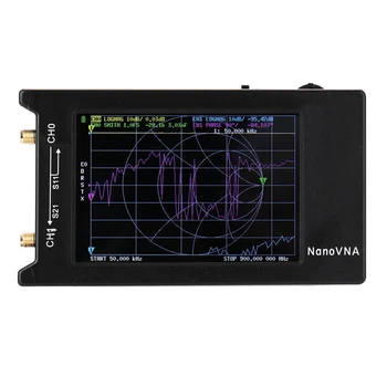 4-Дюймовый ЖК-Экран Для Векторного Сетевого Анализатора Nanovna-H 50 кГц-1,5 ГГц Аккумулятор емкостью 1950 мАч Коротковолновая Антенна Nanovna-H4