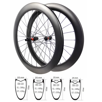 BIKEDOC WR2560 700c 3K Дорожное карбоновое колесо глубиной 60 мм и шириной 25 мм со ступицей DT240 Карбоновые шоссейные велосипедные решающие диски