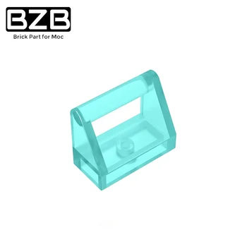 BZB MOC 2432, 1x2, доска с верхней ручкой, строительные блоки, детали, высокотехнологичные кирпичи, детские игры для мозга, игрушки своими руками, Лучшие подарки