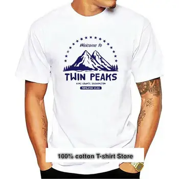Camiseta de Twin Peaks para hombre, camisa de la serie de televisión de David Lynch