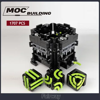 GBC Creative Moc Building Blocks Walker Kit Technology Bricks DIY Assembly Model Motor Puzzle Toys Детские подарки