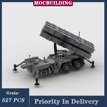 MOC Военная модель транспортного средства MIM-104, строительный блок, Ракетная установка, Сборка, Коллекция игрушек для мальчиков, подарки