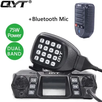 QYT KT-980 Plus Автомобильное радио 75 Вт УКВ 136-174 МГц УВЧ 400-480 МГц Двухдиапазонная База Автомобильный грузовик Мобильное Радио Любительский KT980 Plus