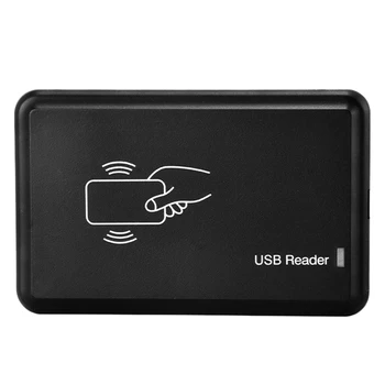Бесконтактный считыватель RFID-карт, считыватель USB ID-карт 125 кГц, Настраиваемая смарт-карта с датчиком приближения EM для контроля доступа
