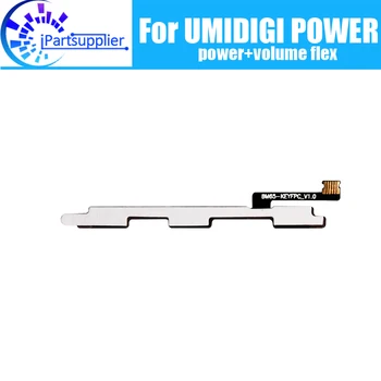 Гибкий кабель боковой кнопки питания UMIDIGI, 100% оригинальные запасные части для гибкого кабеля кнопки питания + регулировки громкости для UMIDIGI POWER