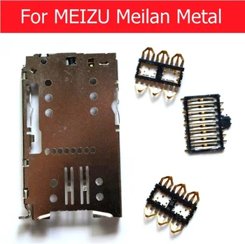 Держатель слота для SIM-карты разъем для Meizu Pro 5 Гнездо для слота для SIM-карты адаптер для Meizu M2 M3 mini meilan Металлический лоток для чтения SIM-карт
