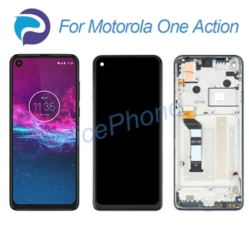 для Motorola One Action ЖК-экран + Сенсорный Дигитайзер Дисплей 2520*1080 XT2013-1/2/4 Moto One Action ЖК-дисплей