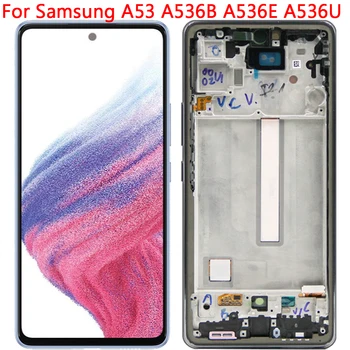 Для Samsung A53 ЖК-дисплей с рамкой 6,5 