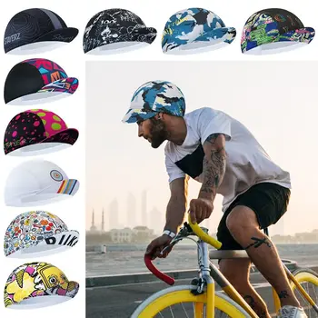 Дышащие летние сетчатые ткани с принтом, велосипедные шляпы, Быстросохнущая велосипедная шапка, кепка для езды на велосипеде