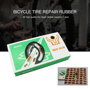 Комплект для ремонта шин, ремонт прокола внутренней трубки велосипеда, наклейка на шину, клей для ремонта дорожного велосипеда MTB, Инструменты для ремонта шин