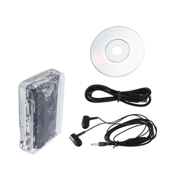 Конвертер аудио-музыки из Кассеты В MP3 USB Walkman Portable Для Ноутбуков И Персональных Компьютеров