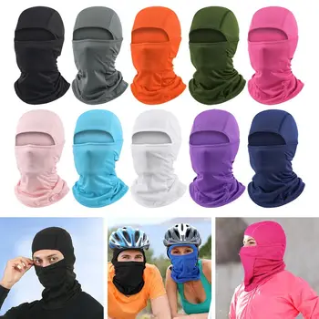 Мотоциклетный велосипедный шлем, капюшон, походные шарфы, солнцезащитная кепка, охлаждающая шею, Велосипедная балаклава