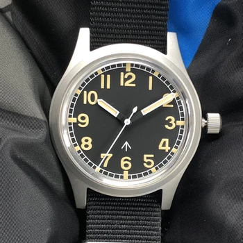 Мужские часы Pilot от Baltany, роскошные наручные часы в стиле ретро 36 мм, автоматические, сапфировое зеркальце, 200 м, водонепроницаемость NH35