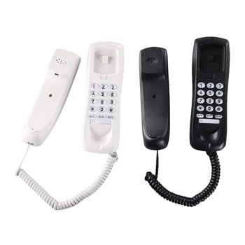 Настенный телефон HCD3588 Стационарные Настенные телефоны Идеально подходят для домашнего и делового использования Простой вызывающий абонент