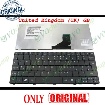 Новая Британская Клавиатура для ноутбука Acer Aspire One 521 522 533 D255 D255E D257 D260 D270 NAV70 PAV01 PAV70 ZH9 AO521 AO522 AO533 AOD255