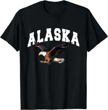 Подарки от Alaska для мужчин и женщин, футболка Anchorage Juneau Denali Sitka, размер S-5XL, длинные рукава