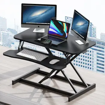 Рабочее место с регулируемой высотой 880, электрический стол-подставка, со съемным лотком для клавиатуры и интерфейсом USB, 80 x 40 x 50 см