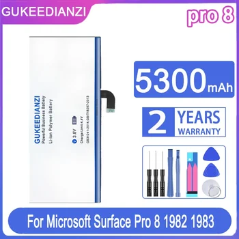 Сменный аккумулятор GUKEEDIANZI pro 8 (96BTA016H 96BTA015H) 5300 мАч Для планшета Microsoft Surface Pro8 серии 1982 1983