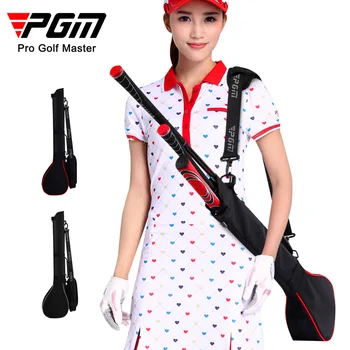Сумки для гольфа PGM Outdoor Practice Training Golf Gun Bag Упакованный Складной Дизайн Портативных 3 Клюшек для Мужчин и Женщин Sports Ball Pack