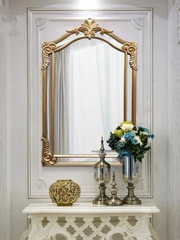 Французский Макияж Украшение Домашнего Камина Американская Гостиная Спальня Зеркало В Ванной Комнате